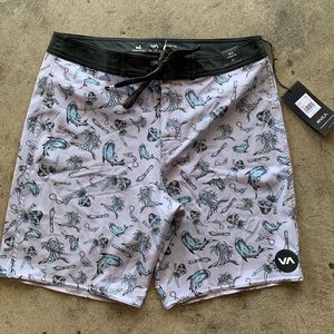 NWT RVCA Swim Boardshorts